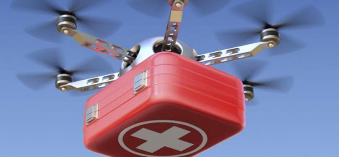 Drones llevan sangre para salvar vidas en Ruanda